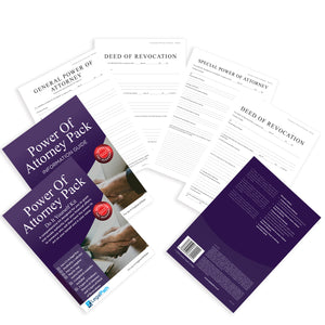The full contents of the Power of Attorney Pack