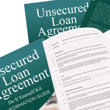 Load image into Gallery viewer, Unsecured Loan Agreement