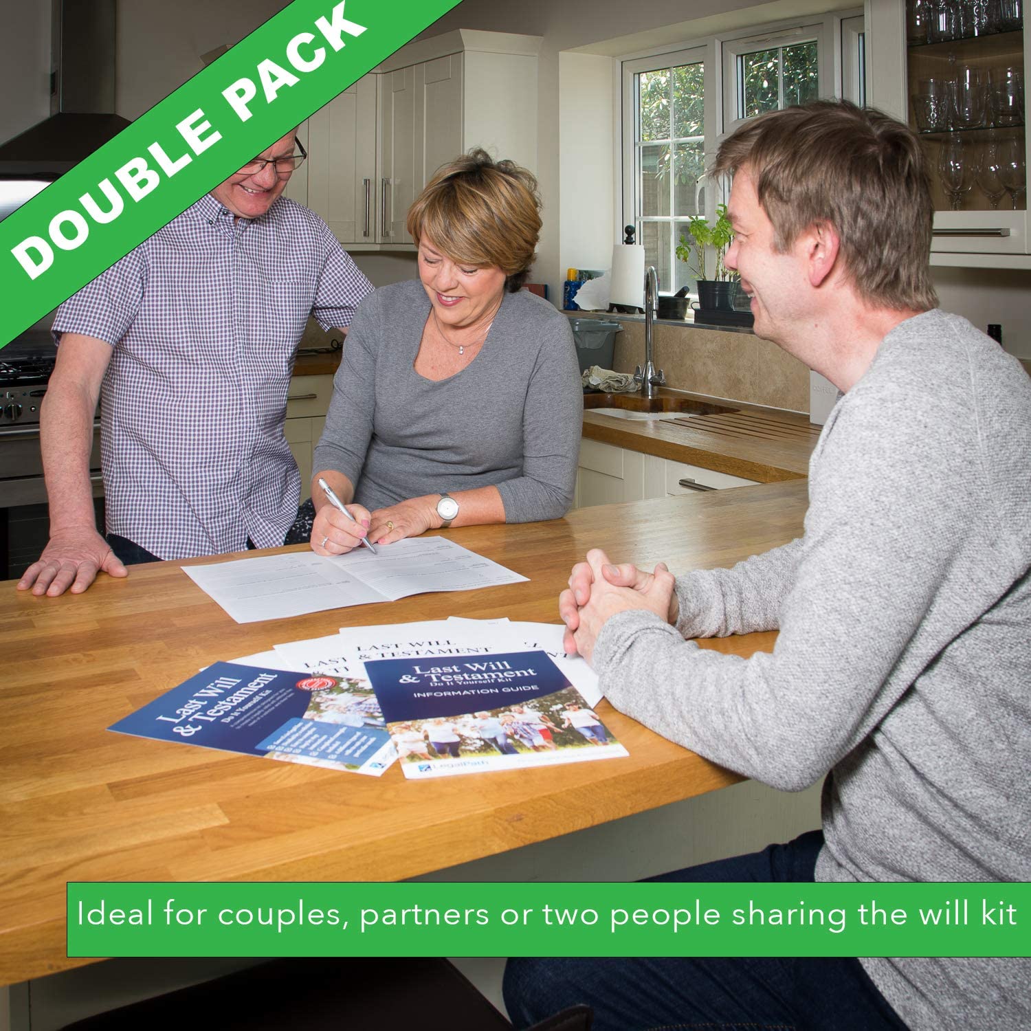 Double Pack Last Will and Testament Will Kit For Couples | LegalPath