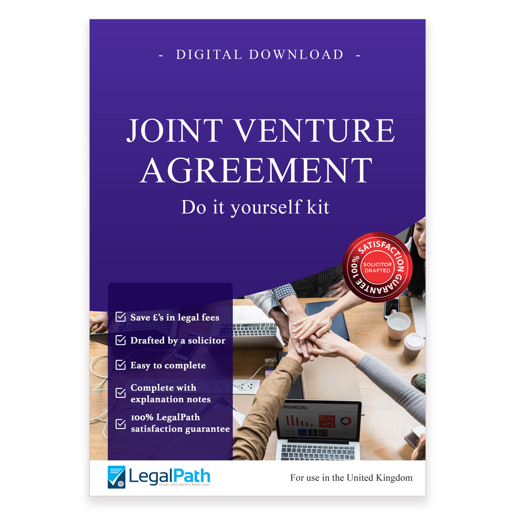 Joint Venture Agreement Template