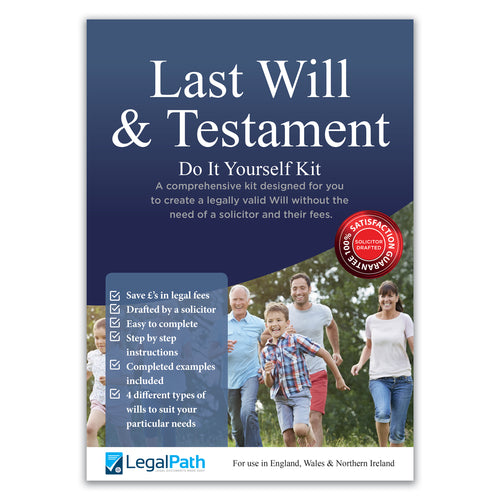 Last Will and Testament DIY Will Kit 