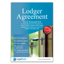 Load image into Gallery viewer, Lodger Agreement template by LegalPath