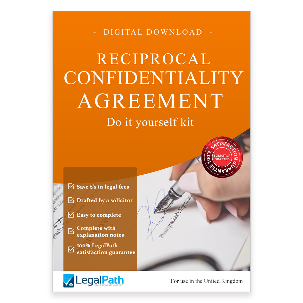 Reciprocal Confidentiality Agreement