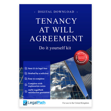 Tenancy At Will Agreement