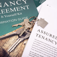 Load image into Gallery viewer, detail of the Furnished Tenancy Agreement template with household keys