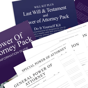 Will Kit Plus - Last Will and Testament & Power of Attorney Do-It-Yourself Kit