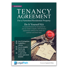 Load image into Gallery viewer, Furnished Tenancy Agreement Template